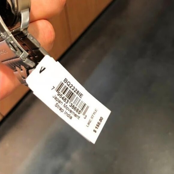 Fossil BQ2328IE Luther Chronograph Stainless Steel Men's Watch - Picture 8 of 8